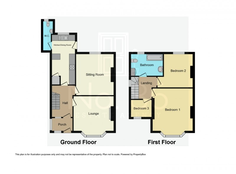 Floorplans For Oakfield Street, Pontarddulais, Swansea, West Glamorgan, SA4 8LN