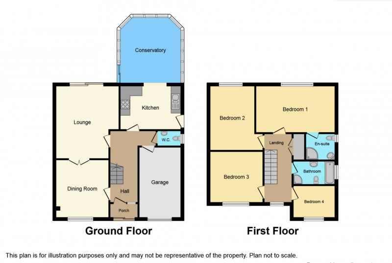 Floorplans For St. Davids Close, Hendy, Pontarddulais, Swansea, Carmarthenshire, SA4 0TJ