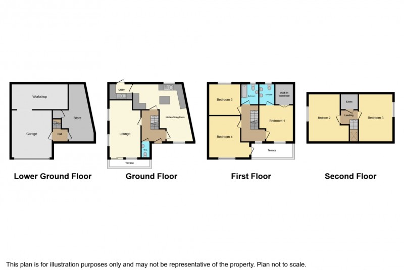 Floorplans For Goppa Road, Pontarddulais, Swansea, West Glamorgan, SA4 8JW