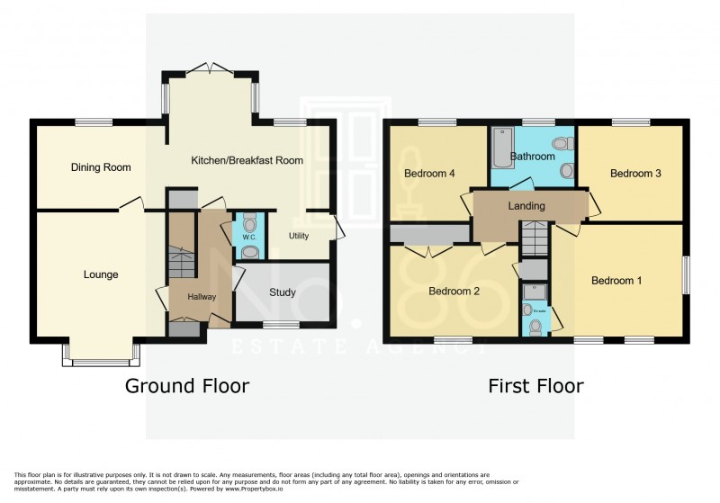 Floorplans For Horizon Way, Loughor, Swansea, West Glamorgan, SA4