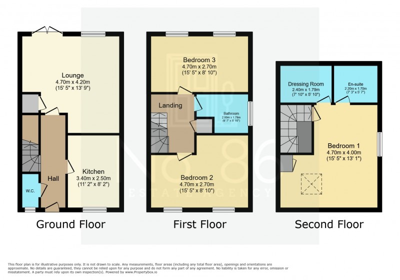 Floorplans For Ffordd Yr Afon, Gorseinon, Swansea, West Glamorgan, SA4