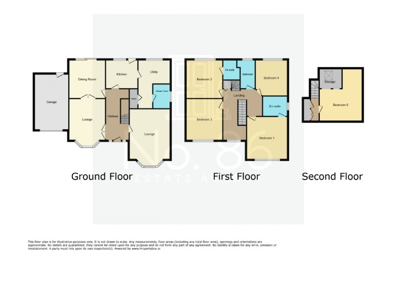 Floorplans For Coed Y Bronallt, Hendy, Pontarddulais, Swansea, Carmarthenshire, SA4 0ZW