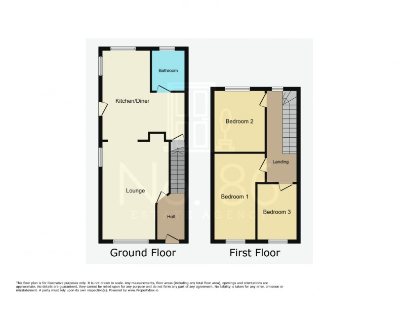 Floorplans For Woodville Street, Pontarddulais, Swansea, West Glamorgan, SA4 8SH