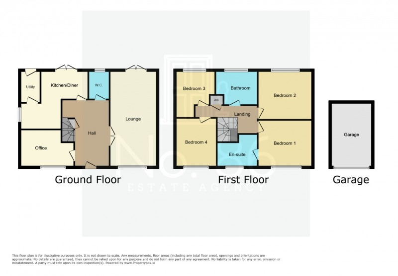 Floorplans For Heol Waunhir, Carway, Kidwelly, Carmarthenshire, SA17 4GL